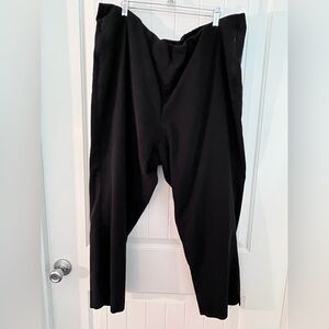 J. Jill Essential Black Cotton Stretch Pants Size 26
